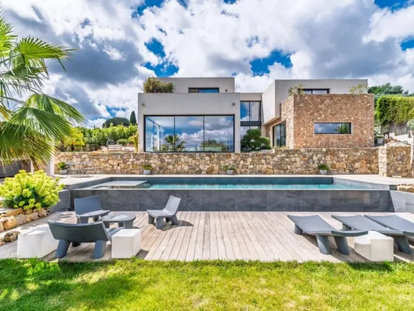 Villa neuve 4 chambres - Valbonne - Vue imprenable