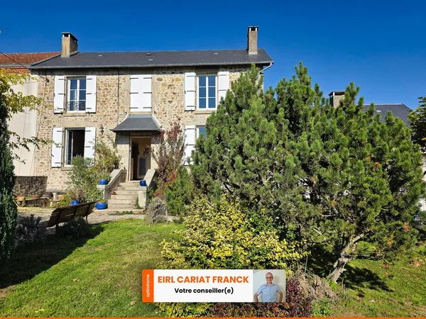 LONGÈRE EN PIERRE DE 188 M² AVEC DÉPENDANCES, L'ENSEMBLE SUR 1825 M² DE TERRAIN CLOS