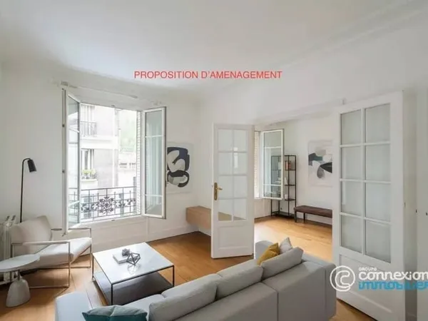 Appartement 3 pièces 49 m²