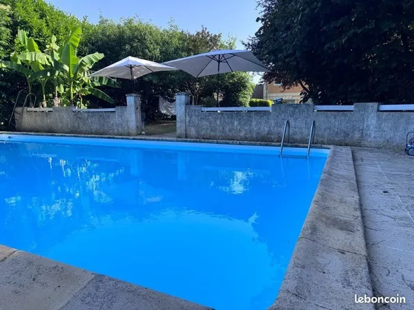 Charmante maison en pierre avec piscine et dépendances - cadre paisible