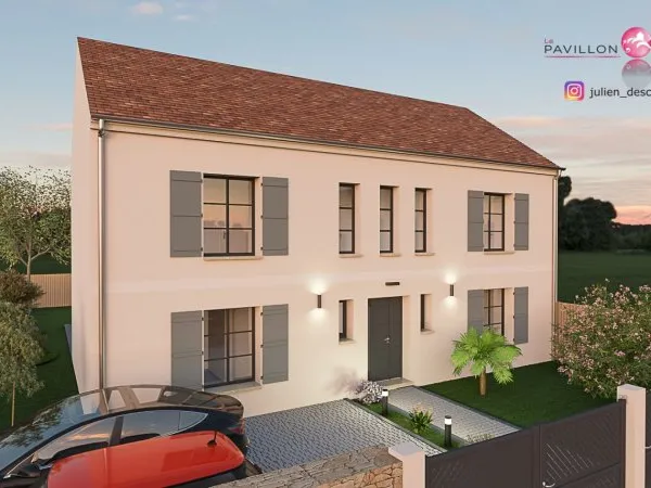 Terrain + maison 140 m²