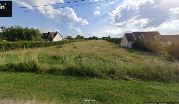Terrain constructible viabilisé 5300 m2
