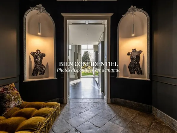 Appartement d'exception avec jardin paysager et pool house