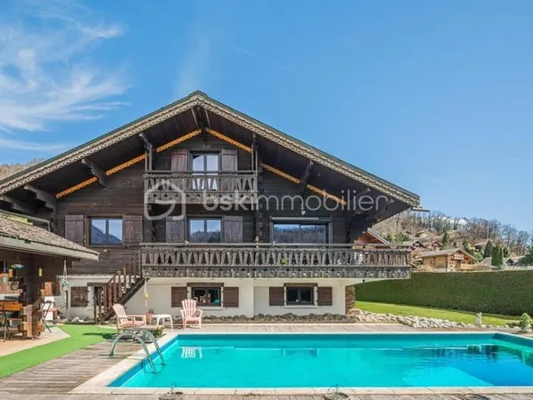 Chalet avec piscine et espace bien-être - Mieussy