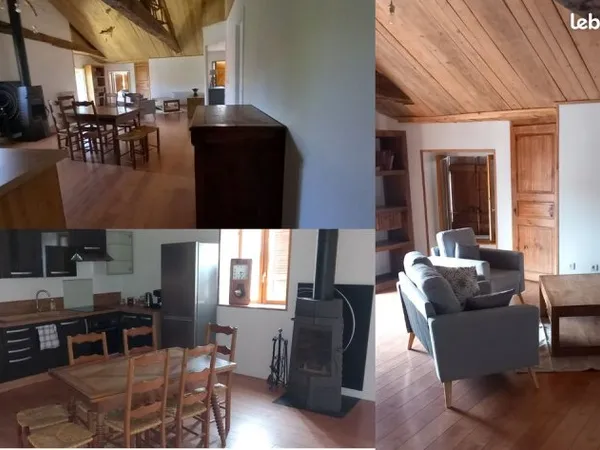 Appartement partiellement meublé
