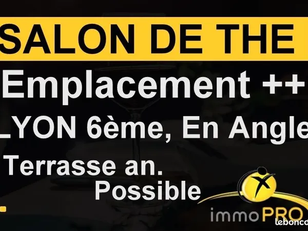 Salon de thé 60 m²