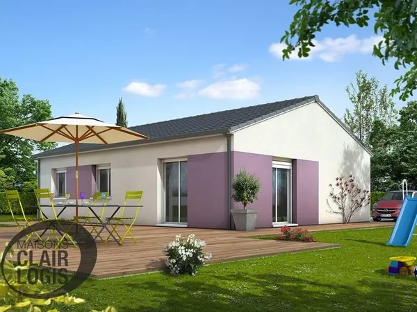 Maison de plain pied 3 chambres à POULX