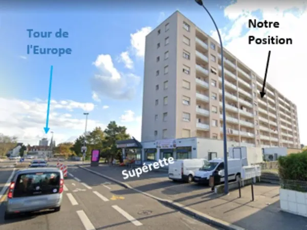Très beau T3/62.5m2 ds immeuble isolé grand confort