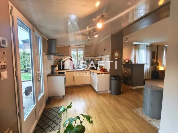 ?Maison de ville - 109 m² - 2 chambres - Jardin - Garage
