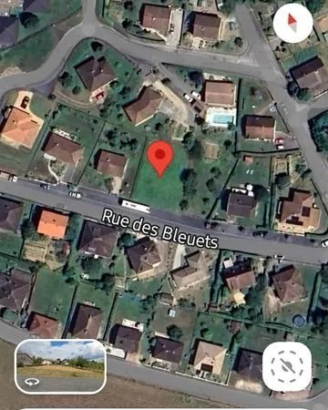 Terrain à vendre 603 m2 constructible