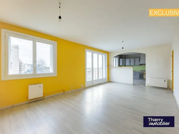 Lumineux T3/T4 de 75 m² Rezé La Houssais