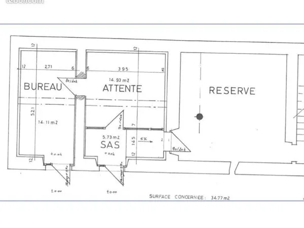 Commerce Location Loire-Authion 4p 35m² 600€