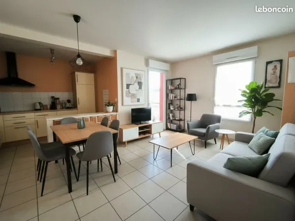 Appartement 2 pièces 45 m²