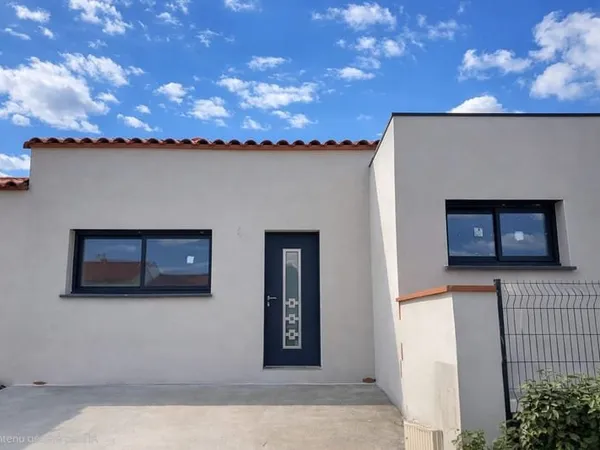 Pollestres, Maison T4, plain-pied avec jardin