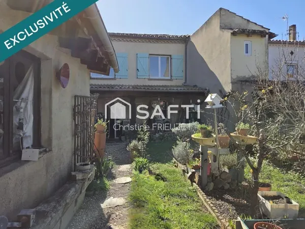 Maison de village - 117 m² - Jardin intime