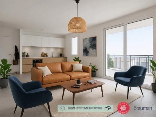 2 PIÈCES de 109m² + EXT(s) de 16m²