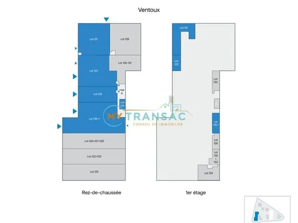 A LOUER Local activité 1 290m² dont 250m² de bureaux Courcouronnes