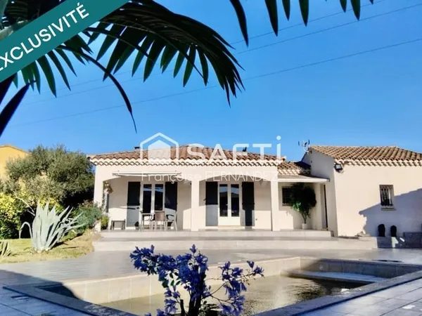 Villa T6 avec piscine et dépendance