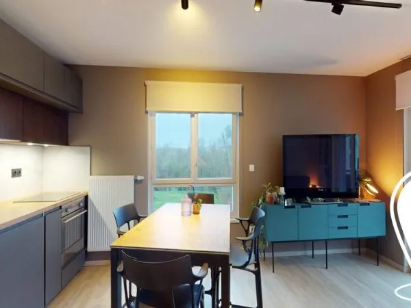 Appartement T2 avec balcon, parking sans vis à vis.
