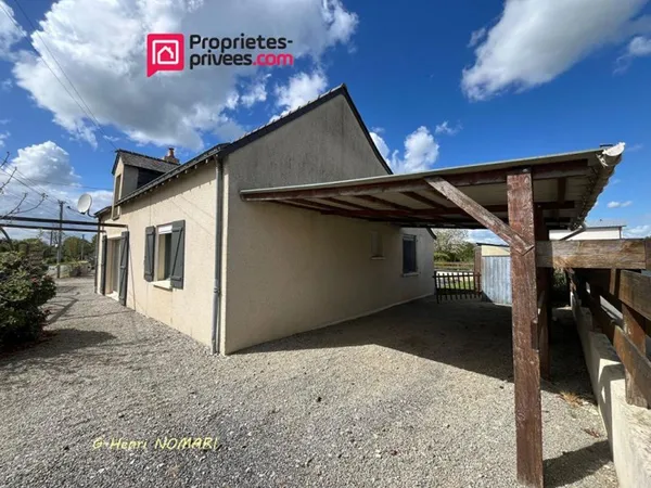 Maison Chateaubriant 6 pièce(s) 110 m², 4 chambres, terrain de 1601m²