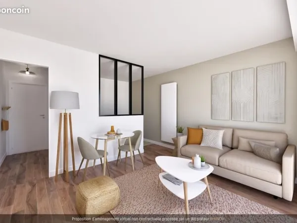 Appartement 1 pièce 27 m²