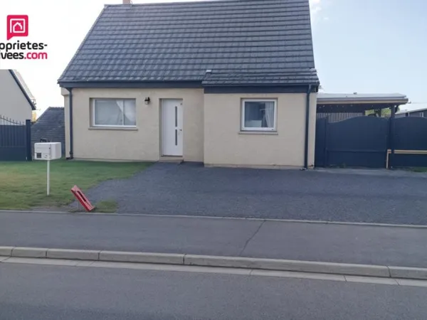 Maison individuelle semi-plain-pied, 5 pièces, 3 chambres, 90 m2 Biache Saint Vaast (62118)