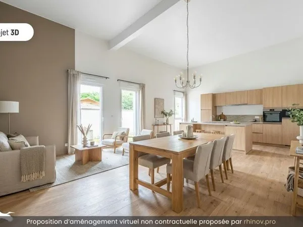 Appartement 3 pièces 58 m²