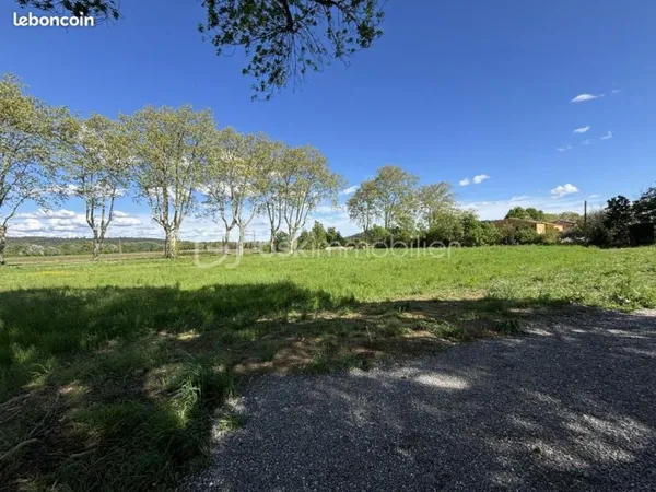 Terrain 1 033 m² Ribaute Les Tavernes