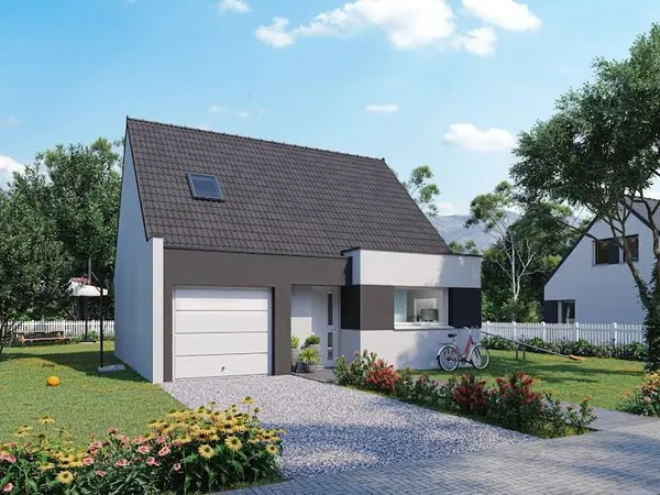 Combles aménagés 4 pièces 86 m²