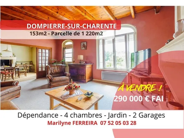 Maison 6 pièces 153 m²