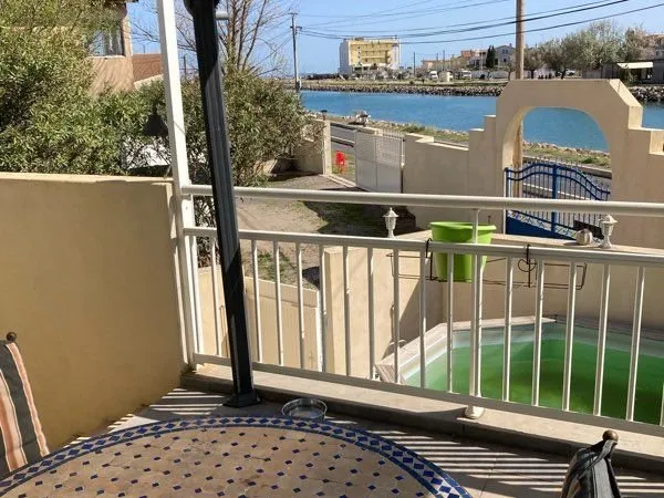Maison Marseillan Plage bord de mer