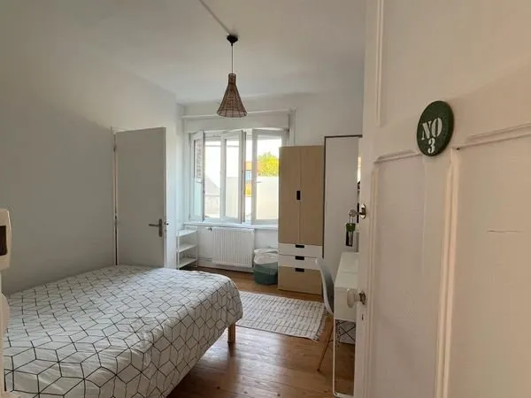Chambre Colocation + SDB/ WC privatif