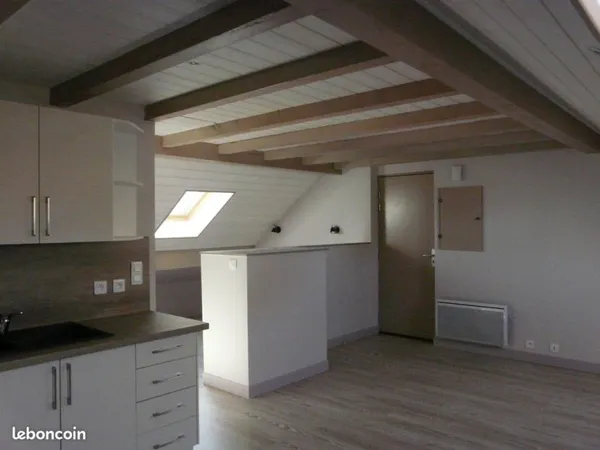Studio 29m² sous comble à Saint-Vit