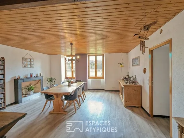 Appartement aux volumes généreux en hyper centre avec jardin