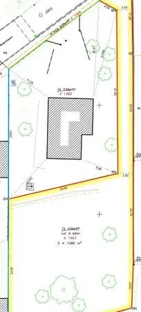 Terrain 1090m2 constructible à Saint-Just (01250)