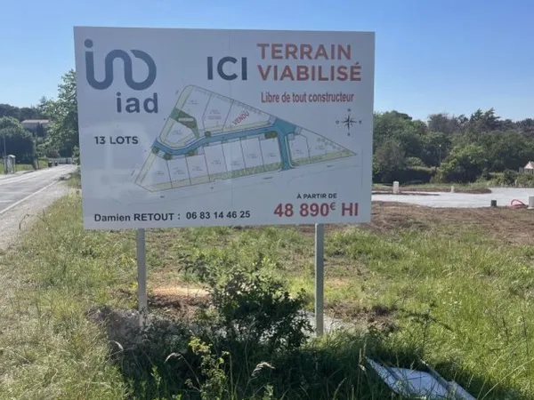 Terrain 312 m²