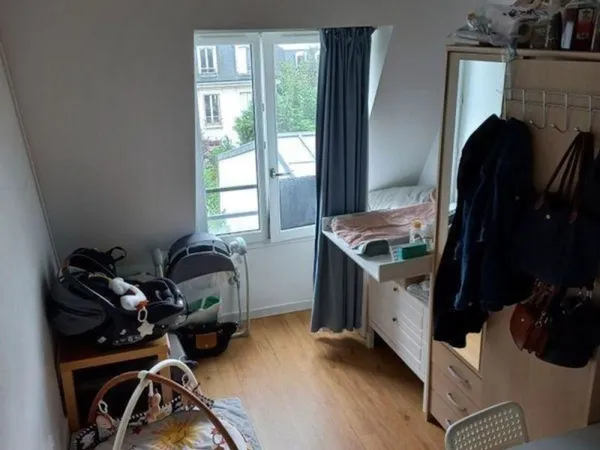 Duplex meublé calme, vue jardin, Fontenay Village
