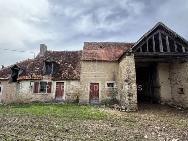 Ancienne Fermette Berrichonne A Renover
