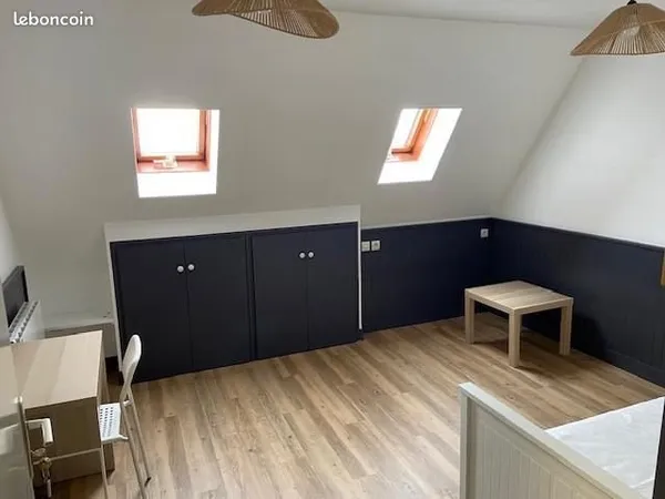 Studio 1 pièce 15 m²