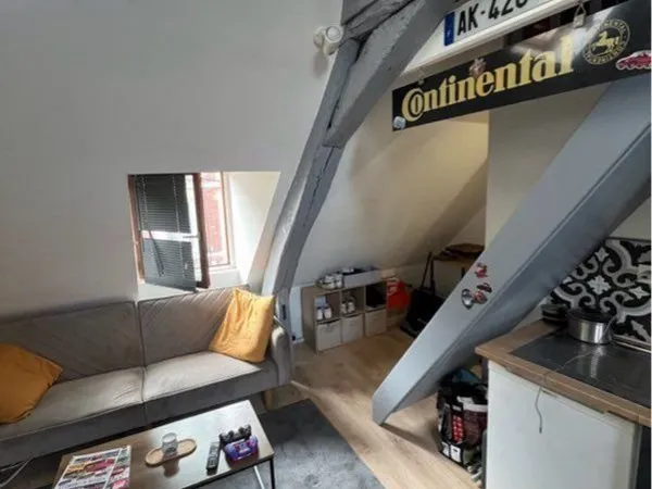 Appartement studio avec duplex rénové centre-ville