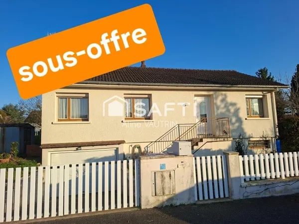 Maison 84 m2 avec fort potentiel à deux pas de Dijon : une belle opportunité à saisir !