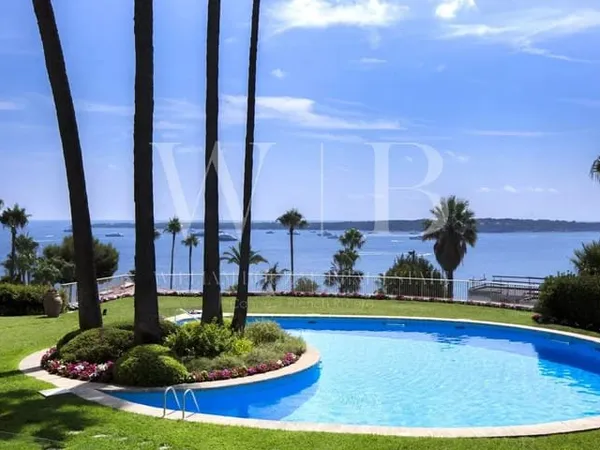 Cannes, la Californie - Prestigieuse résidence - 4 pièces terrasse - Vue mer et îles de Lérins