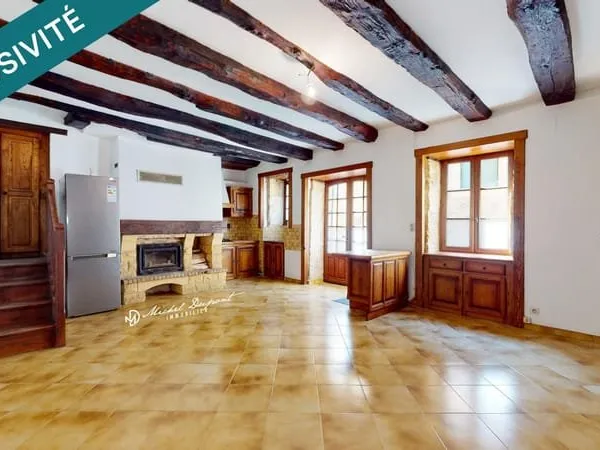 Maison de ville de 95 m² avec cour intérieure