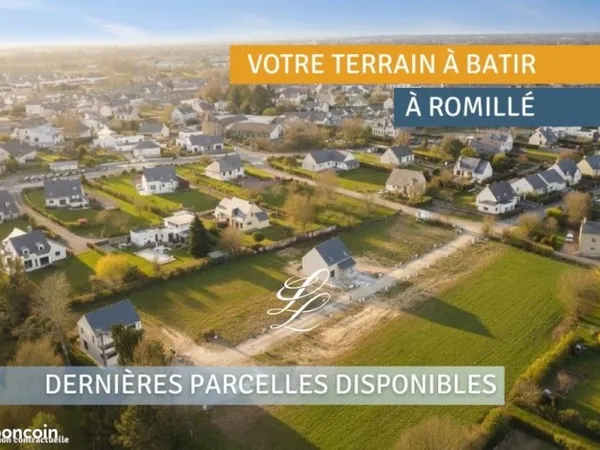 Terrain 401 m² Romille