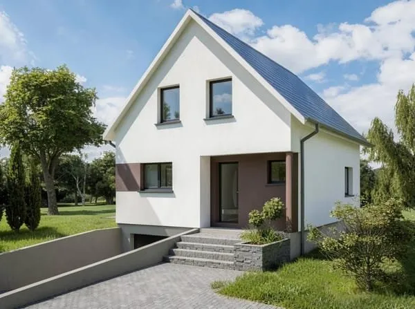 Nouveau à DIETWILLER sur un beau terrain au calme cette maison + terrrain de 530 m²