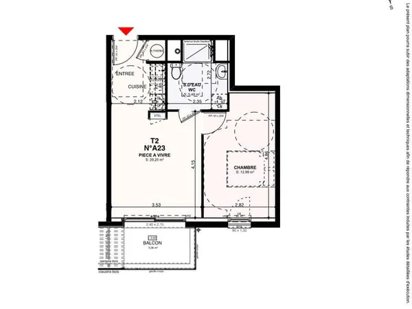 APPARTEMENT T2 NEUF A VENDRE SAINT POL DE LEON
