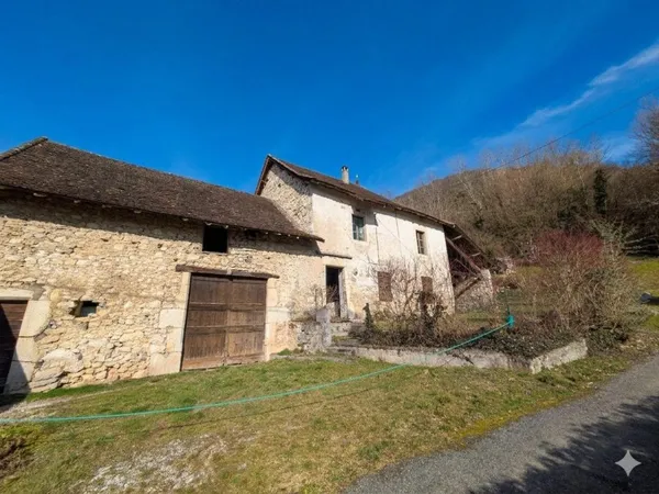 Mason à rénover avec 11 000m² de terrain