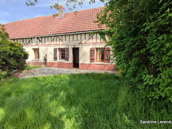 Maison à vendre 4 pièces SAHURS (76) Longère en pierre à réinventer - Projet de vie à fort potentiel