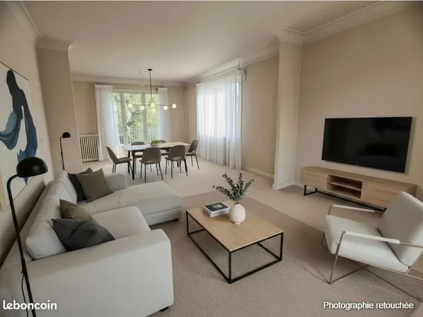 Mérignac Hôtel de ville — Maison familiale 6 pièces, 131 m² habitables, jardin, 5 chambres, grand ga