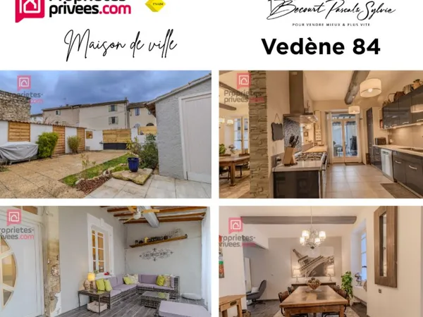 MAISON DE VILLE Vedène centre 7 pièce(s) 144 m2, grand confort